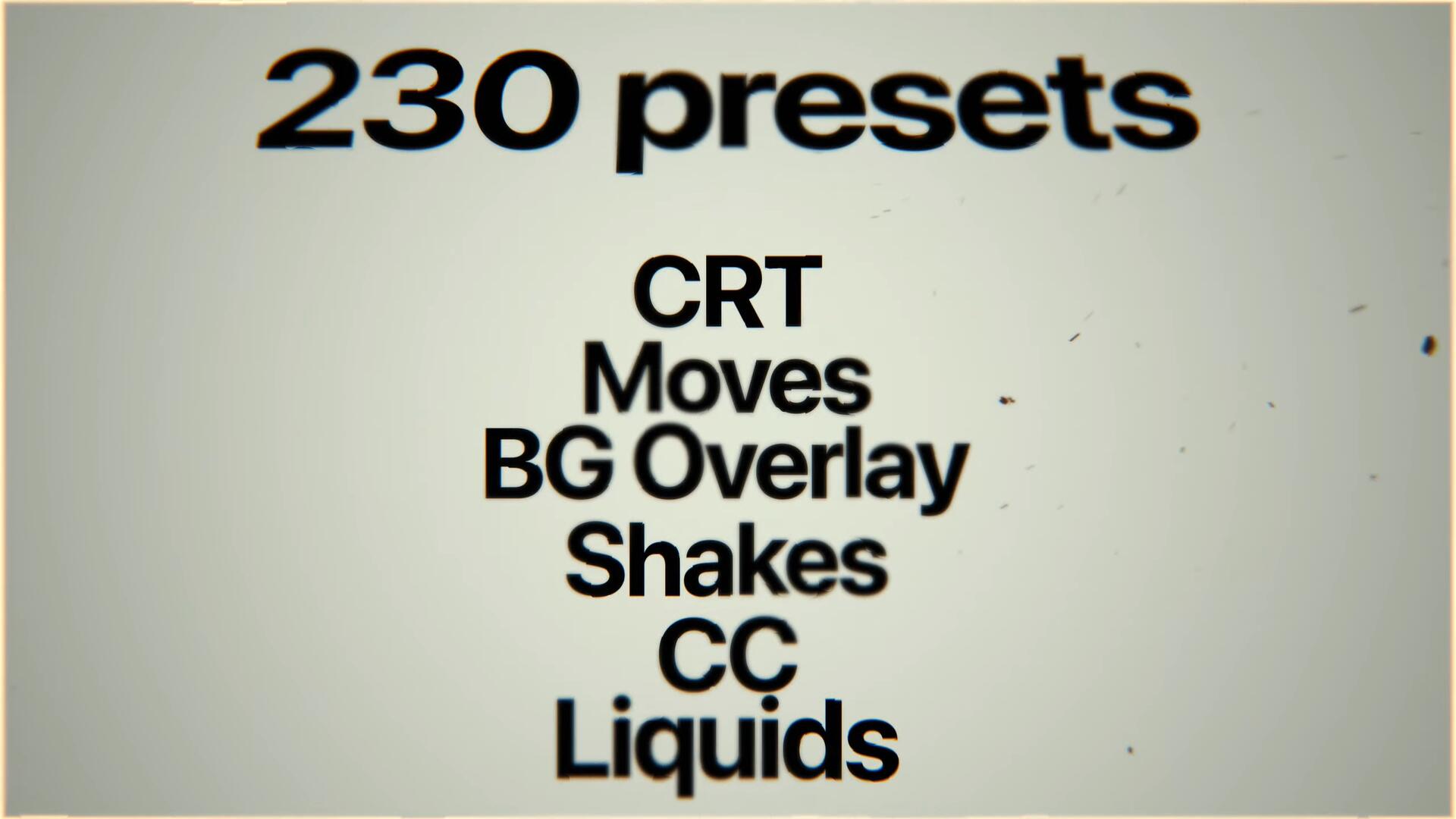 AE脚本:230个终极电影级画面抖动、移动、叠加、CRT、VHS、慢快门视觉转场/效果包 VFXBOOST FX , 第3张-素材湾丨精选海外优质设计素材资源 AE脚本:230个终极电影级画面抖动、移动、叠加、CRT、VHS、慢快门视觉转场/效果包 VFXBOOST FX , sucaiwan.com