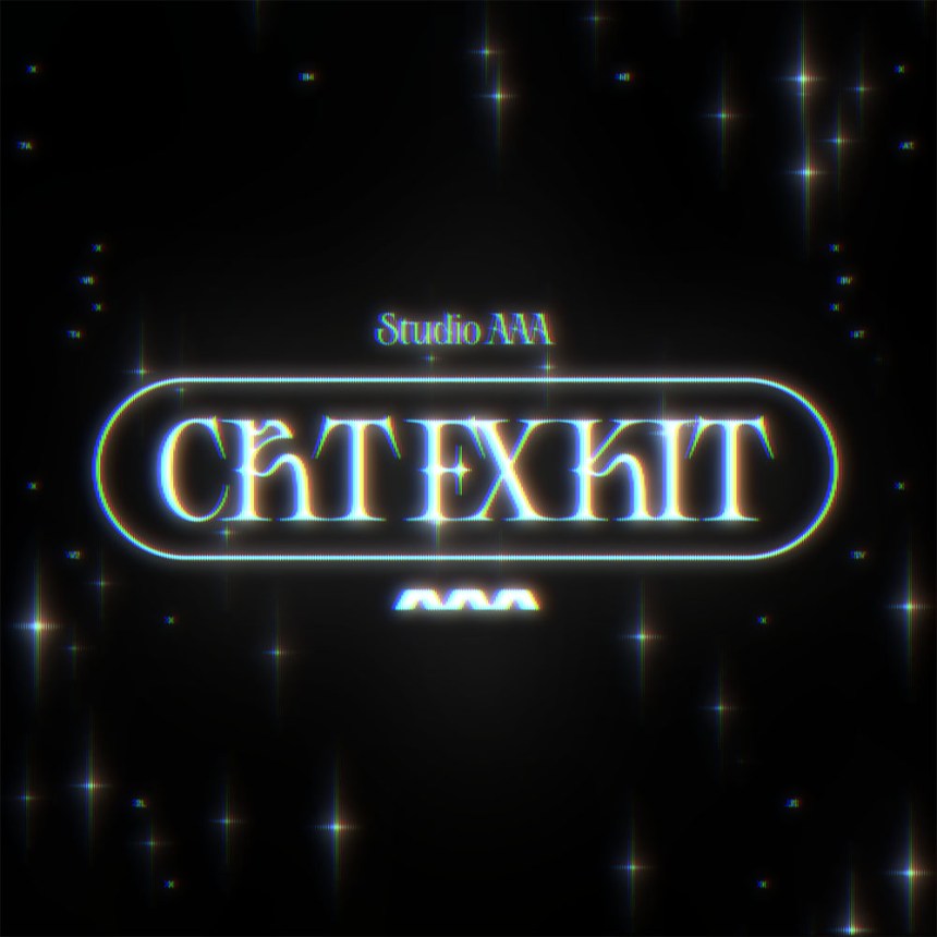 一键式复古CRT电视怀旧风格发光毛刺图案化效果PS动作 Studio AAA CRT FX Kit , sucaiwan.com