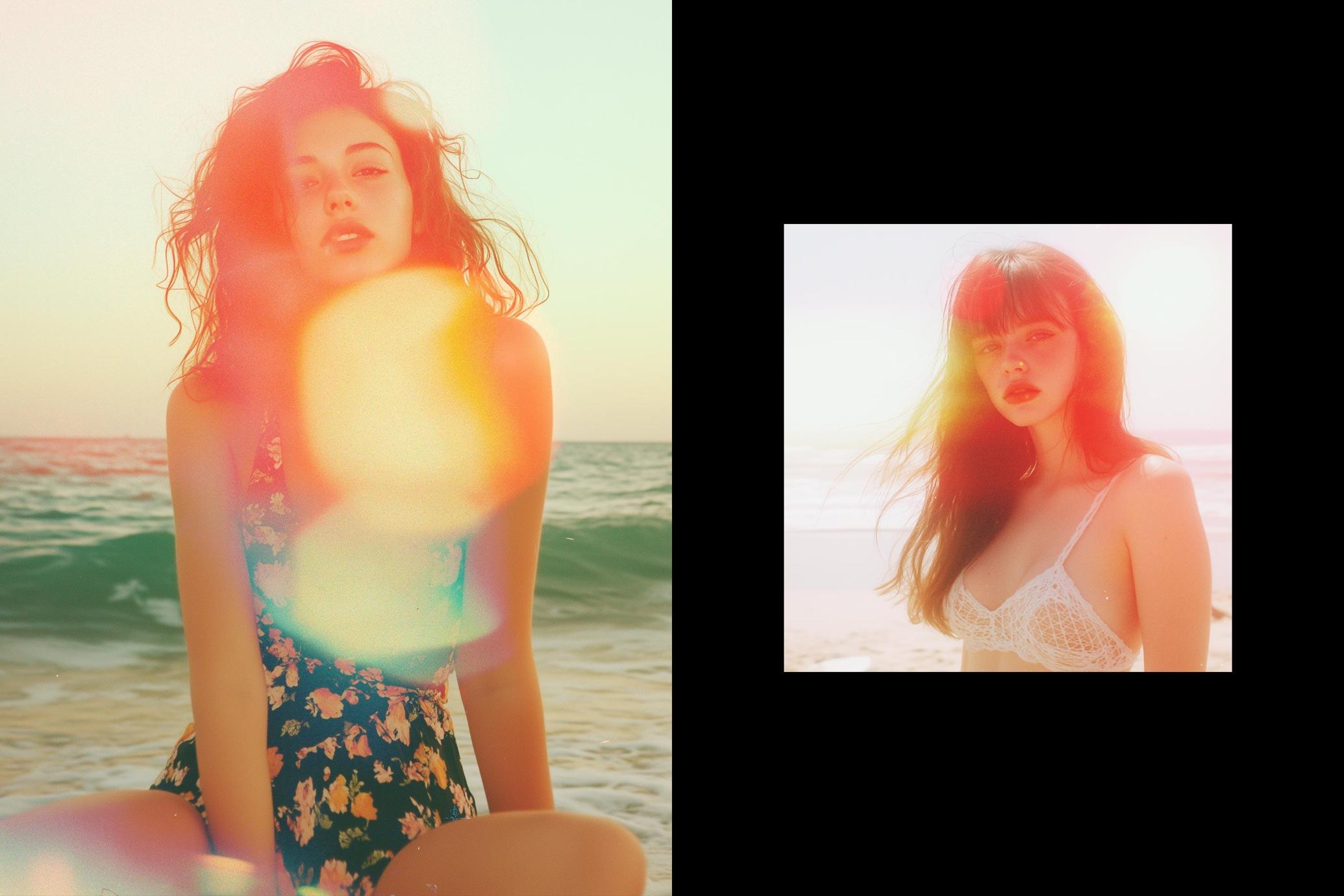 24款高清老式胶片漏光光斑耀斑怀旧背景图片设计素材Vintage Film Textures 图片素材 sucaiwan.com