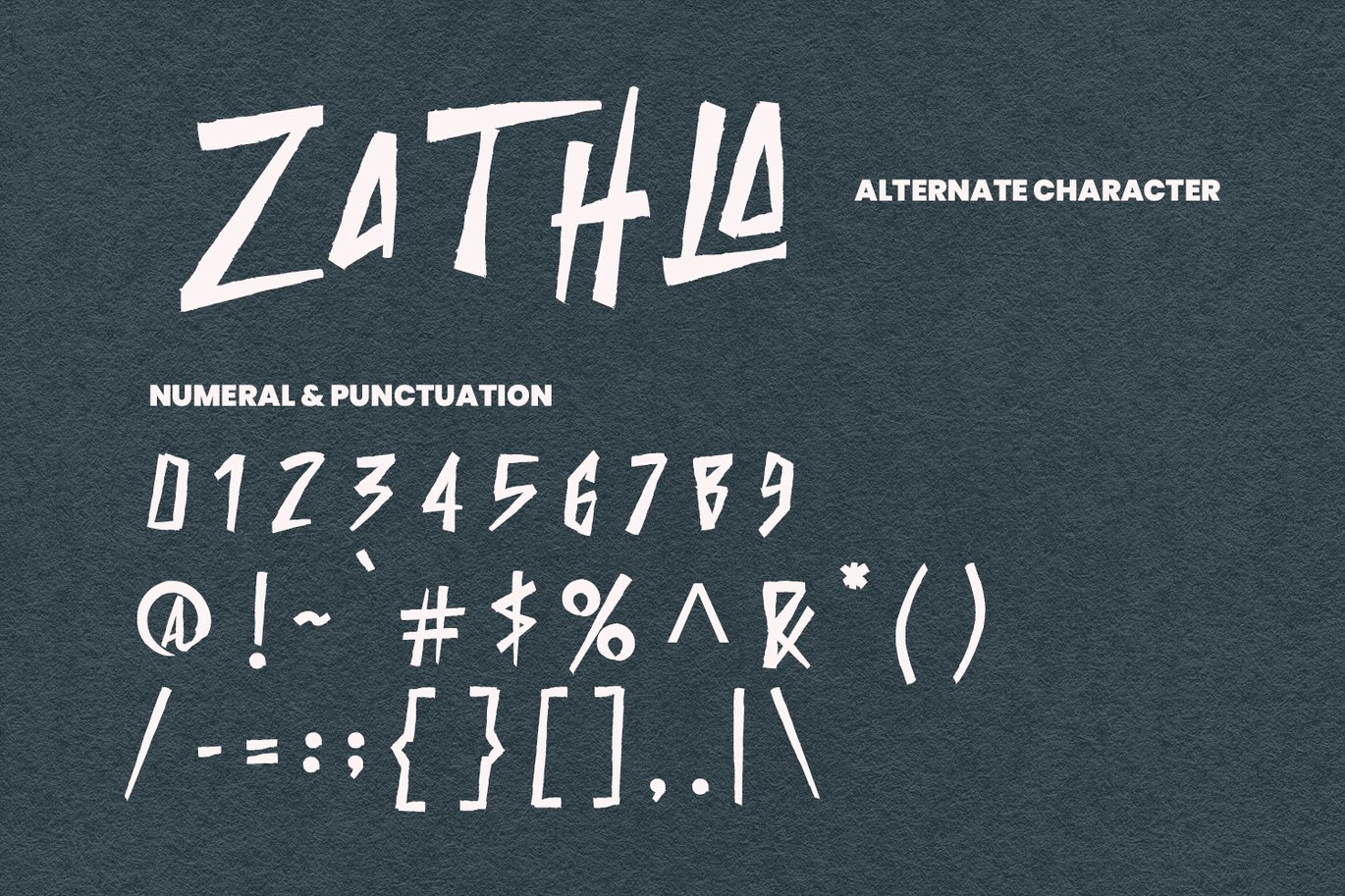 英文字体:复古Y2K粗犷摇滚音乐磨损印刷logo标题排版无衬线装饰字体 Zauthic Carlmano Font Display , 第2张-素材湾丨精选海外优质设计素材资源 英文字体:复古Y2K粗犷摇滚音乐磨损印刷logo标题排版无衬线装饰字体 Zauthic Carlmano Font Display , sucaiwan.com