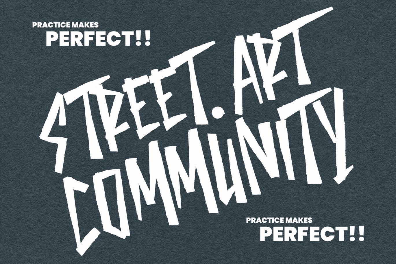 英文字体:复古Y2K粗犷摇滚音乐磨损印刷logo标题排版无衬线装饰字体 Zauthic Carlmano Font Display , 第7张-素材湾丨精选海外优质设计素材资源 英文字体:复古Y2K粗犷摇滚音乐磨损印刷logo标题排版无衬线装饰字体 Zauthic Carlmano Font Display , sucaiwan.com