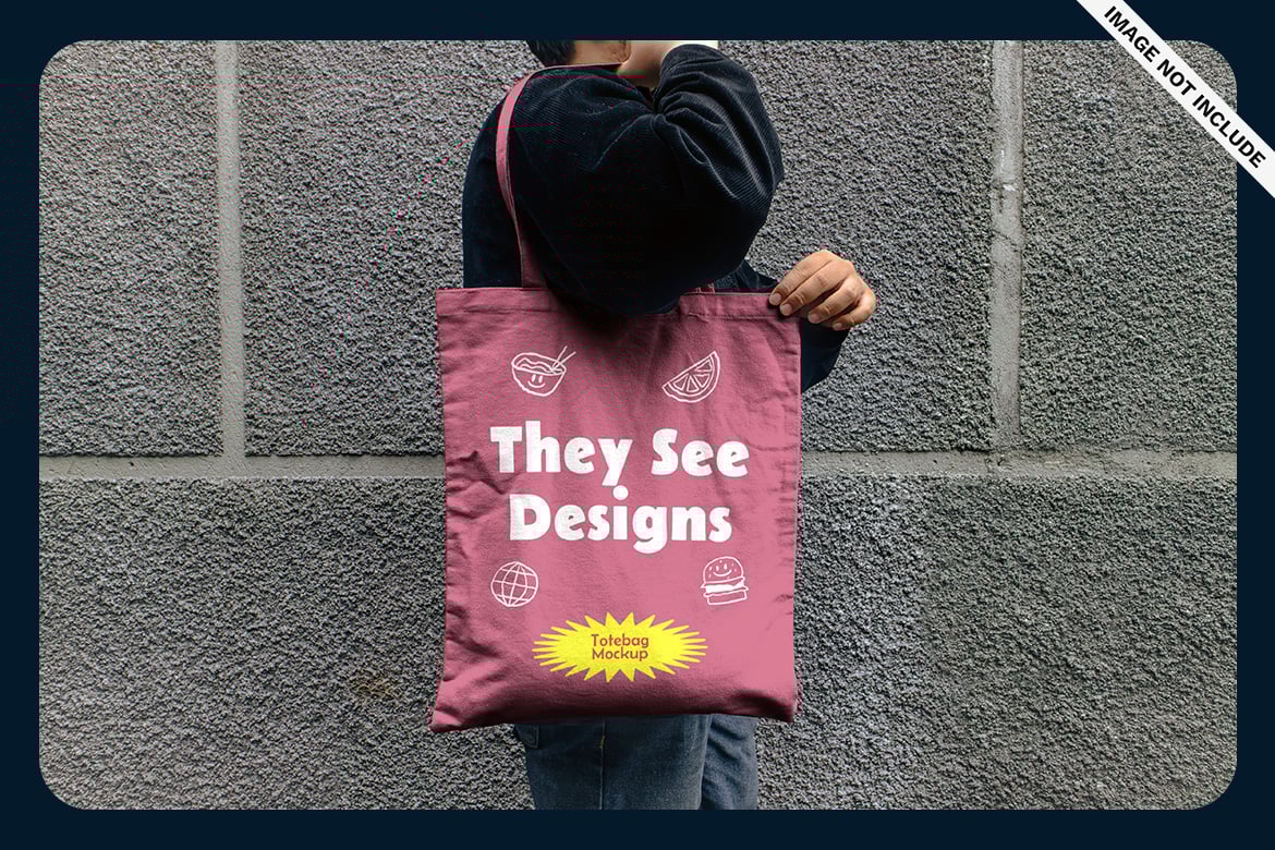 3款国外真实拍摄手提袋帆布袋Vi贴图PSD样机模板素材Tote Bag Mockup – VOL 5 样机素材 sucaiwan.com