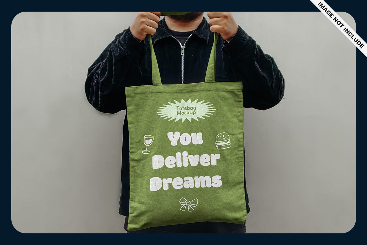 3款国外真实拍摄手提袋帆布袋Vi贴图PSD样机模板素材Tote Bag Mockup – VOL 5 样机素材 sucaiwan.com