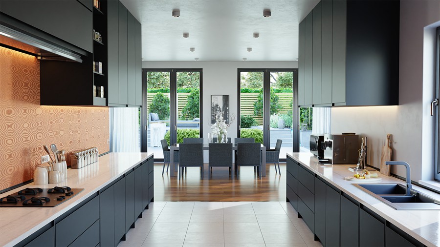 Blender 10组厨房家具室内场景资产3D模型Evermotion – Archinteriors vol. 58 for Blender 样机素材 sucaiwan.com