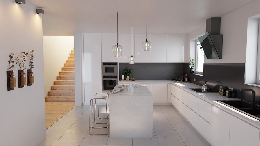 Blender 10组厨房家具室内场景资产3D模型Evermotion – Archinteriors vol. 58 for Blender 样机素材 sucaiwan.com