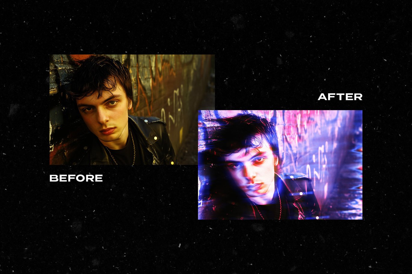 梦幻半色调故障模糊Y2K照片效果ps特效滤镜样机 Y2K Halftone Photo Effect 插件预设 第3张-素材湾丨精选海外优质设计素材资源 梦幻半色调故障模糊Y2K照片效果ps特效滤镜样机 Y2K Halftone Photo Effect 插件预设 sucaiwan.com