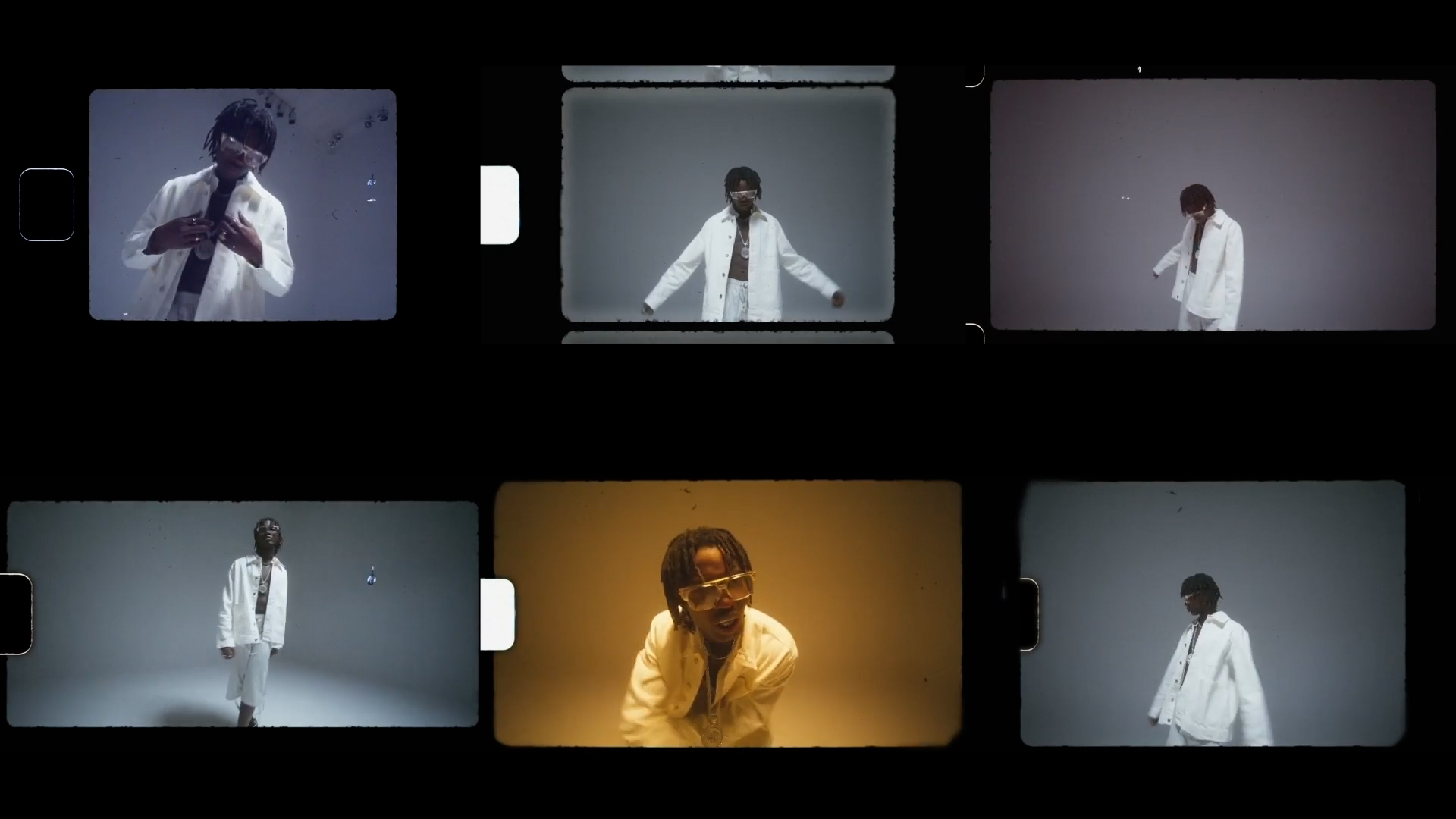 AE模板：复古胶片损坏划痕颗粒16MM/8MM黑边遮罩风格视频AE模板 Film Letterboxes 影视音频 sucaiwan.com