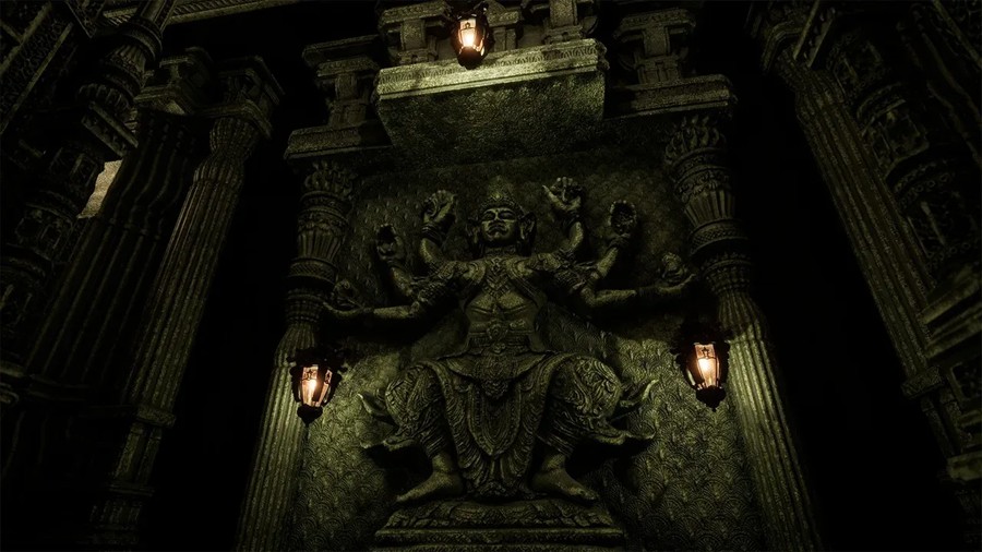 华丽古典东南亚风格寺庙柱子屋顶雕像建筑3D模型UE格式素材Ornate Temple 样机素材 第4张-素材湾丨精选海外优质设计素材资源 华丽古典东南亚风格寺庙柱子屋顶雕像建筑3D模型UE格式素材Ornate Temple 样机素材 sucaiwan.com