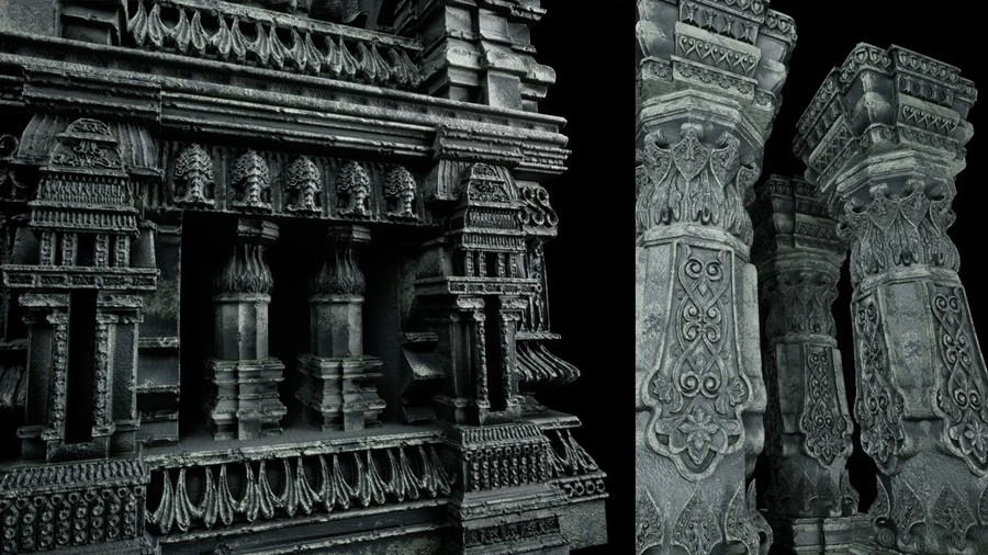 华丽古典东南亚风格寺庙柱子屋顶雕像建筑3D模型UE格式素材Ornate Temple 样机素材 第7张-素材湾丨精选海外优质设计素材资源 华丽古典东南亚风格寺庙柱子屋顶雕像建筑3D模型UE格式素材Ornate Temple 样机素材 sucaiwan.com