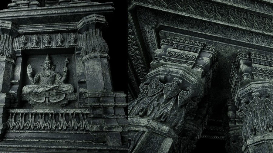 华丽古典东南亚风格寺庙柱子屋顶雕像建筑3D模型UE格式素材Ornate Temple 样机素材 第8张-素材湾丨精选海外优质设计素材资源 华丽古典东南亚风格寺庙柱子屋顶雕像建筑3D模型UE格式素材Ornate Temple 样机素材 sucaiwan.com