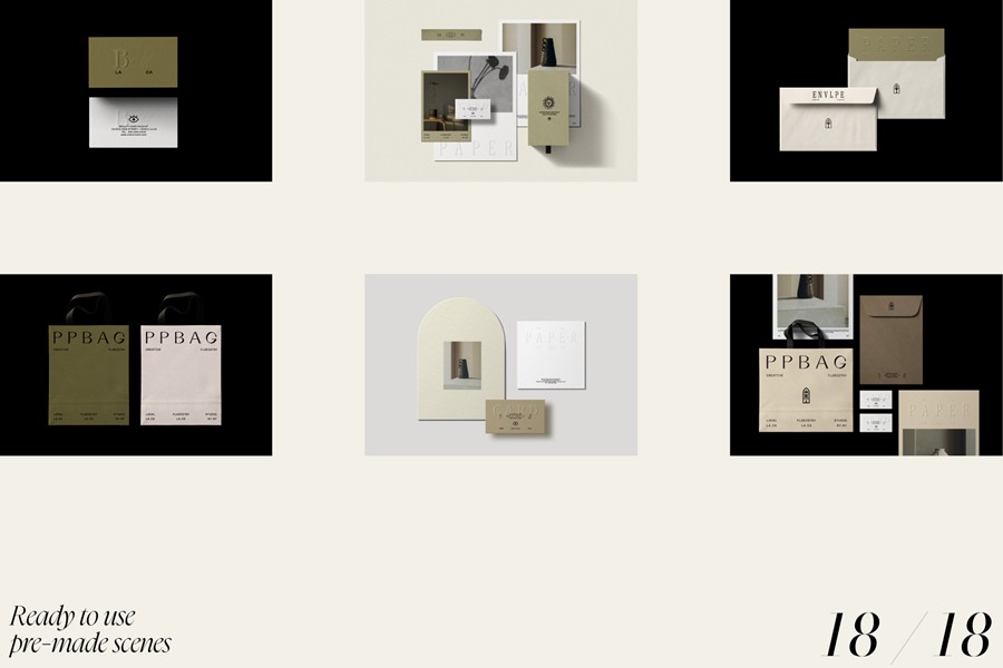 北欧风莫兰迪色信封信纸名片纸袋文具VI应用设计作品展示PSD样机Ollie – Stationery Mockup Kit by Creatoom 样机素材 第6张-素材湾丨精选海外优质设计素材资源 北欧风莫兰迪色信封信纸名片纸袋文具VI应用设计作品展示PSD样机Ollie – Stationery Mockup Kit by Creatoom 样机素材 sucaiwan.com