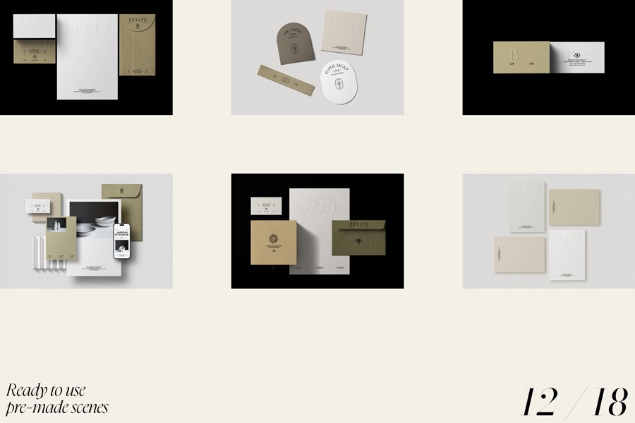 北欧风莫兰迪色信封信纸名片纸袋文具VI应用设计作品展示PSD样机Ollie – Stationery Mockup Kit by Creatoom 样机素材 第5张-素材湾丨精选海外优质设计素材资源 北欧风莫兰迪色信封信纸名片纸袋文具VI应用设计作品展示PSD样机Ollie – Stationery Mockup Kit by Creatoom 样机素材 sucaiwan.com