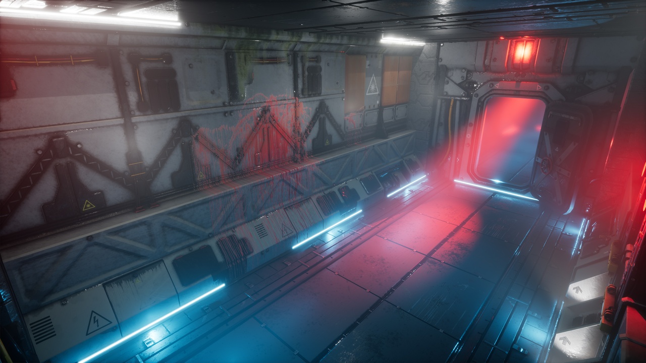 未来科幻太空空间站飞船走廊3D场景UE模型设计素材Pro-TEK Sci-Fi PBR VR Horror Corridor in Space 样机素材 第6张-素材湾丨精选海外优质设计素材资源 未来科幻太空空间站飞船走廊3D场景UE模型设计素材Pro-TEK Sci-Fi PBR VR Horror Corridor in Space 样机素材 sucaiwan.com