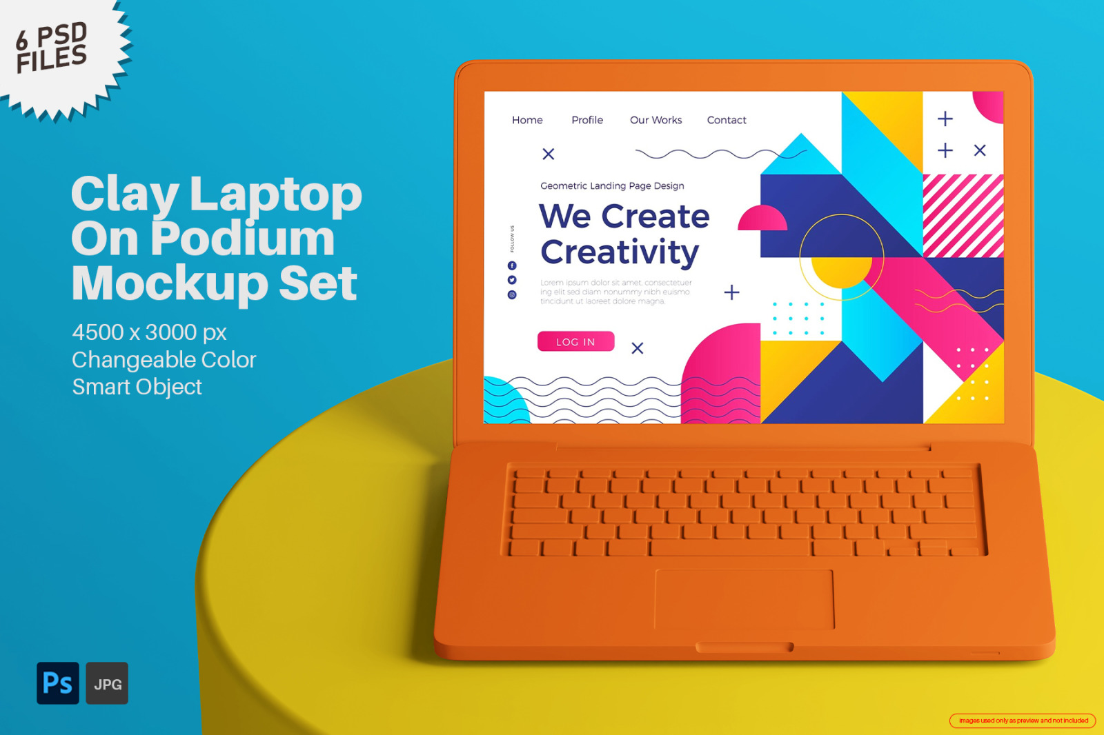 陶瓷质感UI广告界面设计苹果MacBook笔记本电脑展示效果图PSD样机模板Clay Matte Macbook Laptop Device Mockup Set 样机素材 第1张-素材湾丨精选海外优质设计素材资源 陶瓷质感UI广告界面设计苹果MacBook笔记本电脑展示效果图PSD样机模板Clay Matte Macbook Laptop Device Mockup Set 样机素材 sucaiwan.com