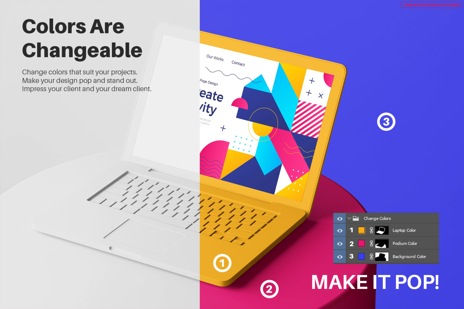 陶瓷质感UI广告界面设计苹果MacBook笔记本电脑展示效果图PSD样机模板Clay Matte Macbook Laptop Device Mockup Set 样机素材 第4张-素材湾丨精选海外优质设计素材资源 陶瓷质感UI广告界面设计苹果MacBook笔记本电脑展示效果图PSD样机模板Clay Matte Macbook Laptop Device Mockup Set 样机素材 sucaiwan.com