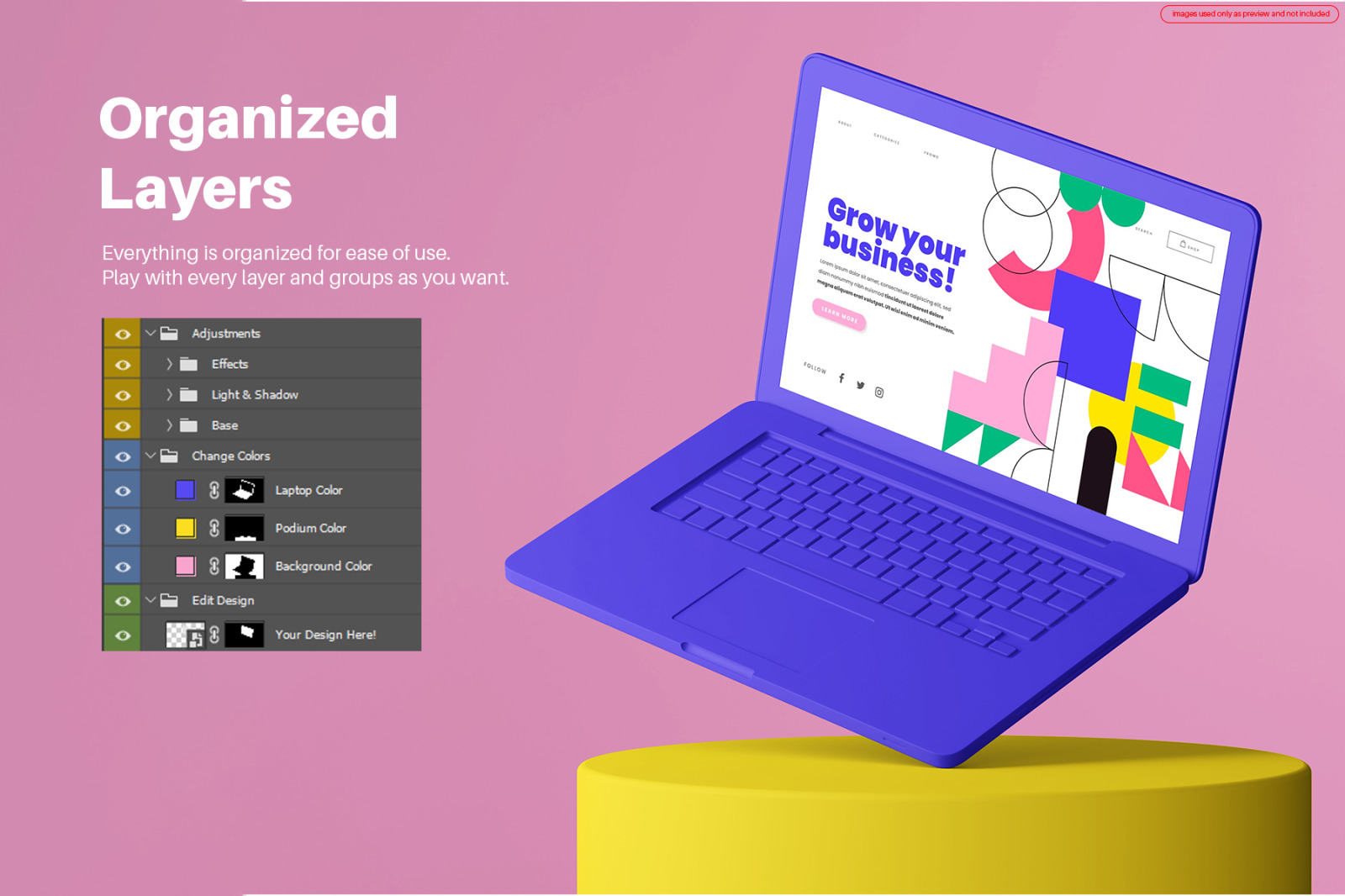 陶瓷质感UI广告界面设计苹果MacBook笔记本电脑展示效果图PSD样机模板Clay Matte Macbook Laptop Device Mockup Set 样机素材 第6张-素材湾丨精选海外优质设计素材资源 陶瓷质感UI广告界面设计苹果MacBook笔记本电脑展示效果图PSD样机模板Clay Matte Macbook Laptop Device Mockup Set 样机素材 sucaiwan.com