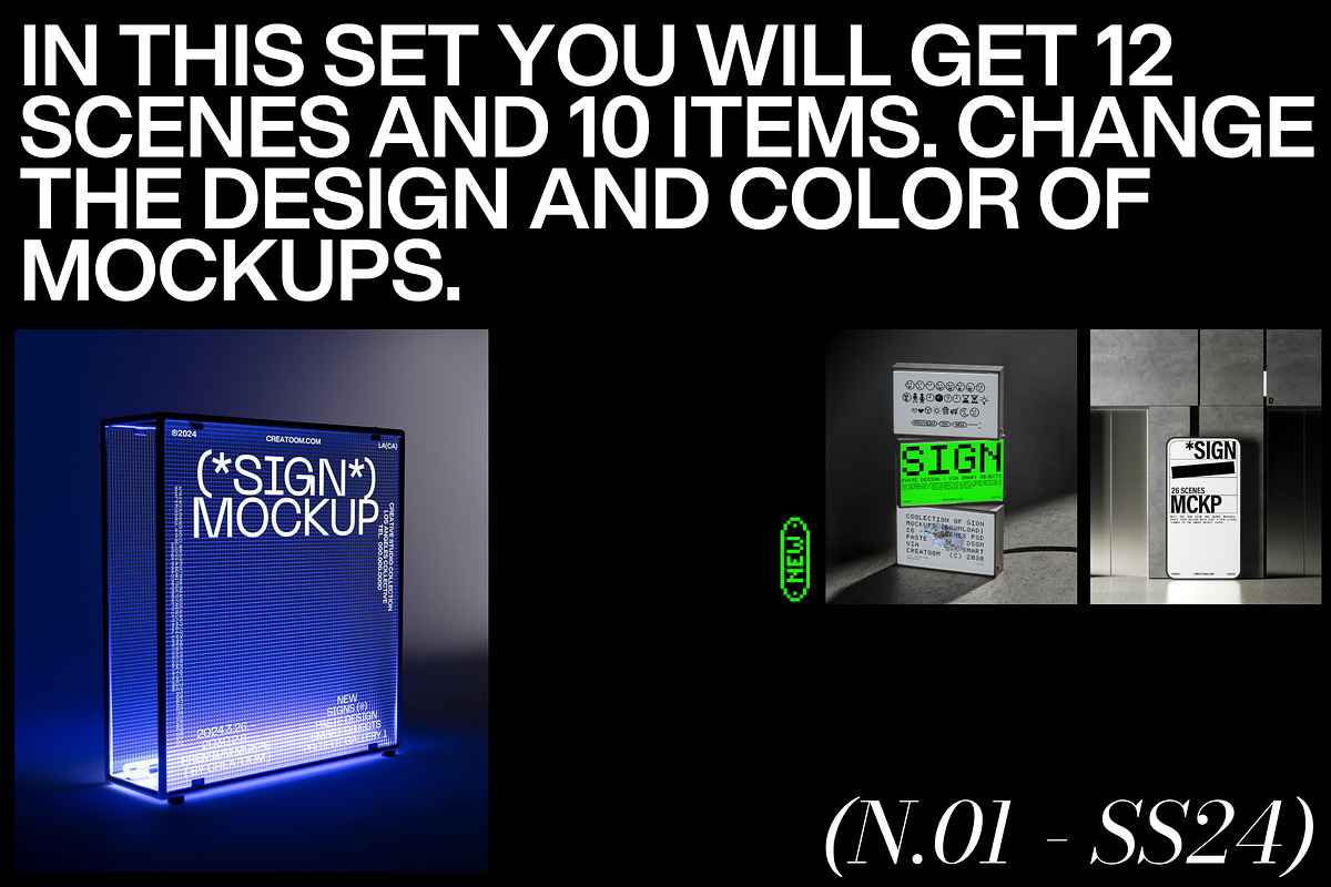 23款国外工业风灯箱海报招贴横幅广告牌设计作品贴图ps样机展示效果图B-Boards mockups 样机素材 第2张-素材湾丨精选海外优质设计素材资源 23款国外工业风灯箱海报招贴横幅广告牌设计作品贴图ps样机展示效果图B-Boards mockups 样机素材 sucaiwan.com