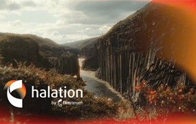 FCPX插件:复古梦幻胶片光晕薄膜晕轮胶片电影美感效果插件 FILMCONVERT – HALATION 1.01