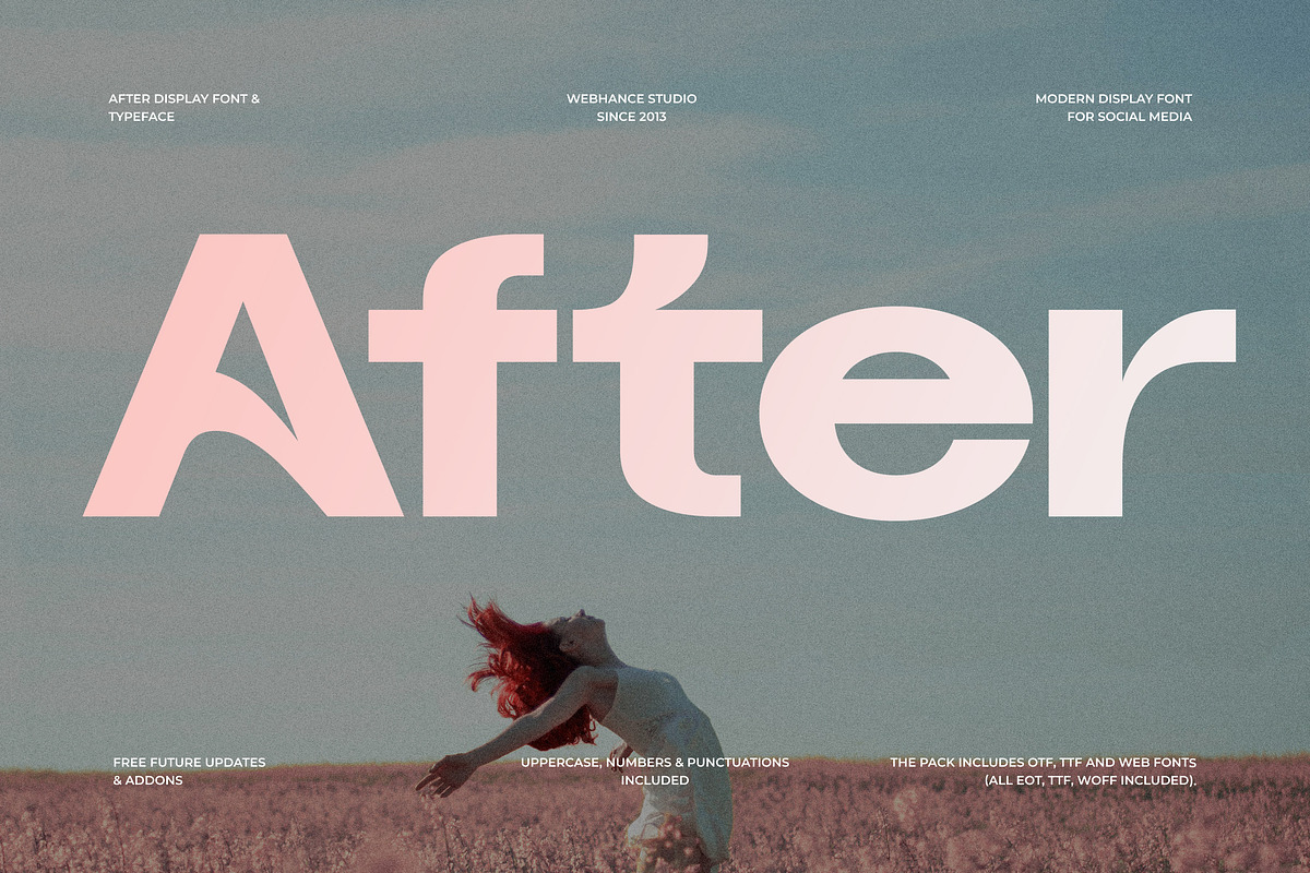 现代美学杂志海报徽标设计无衬线英文字体安装包 After – Modern Display Sans-Serif Font family 设计素材 第1张-素材湾丨精选海外优质设计素材资源 现代美学杂志海报徽标设计无衬线英文字体安装包 After – Modern Display Sans-Serif Font family 设计素材 sucaiwan.com