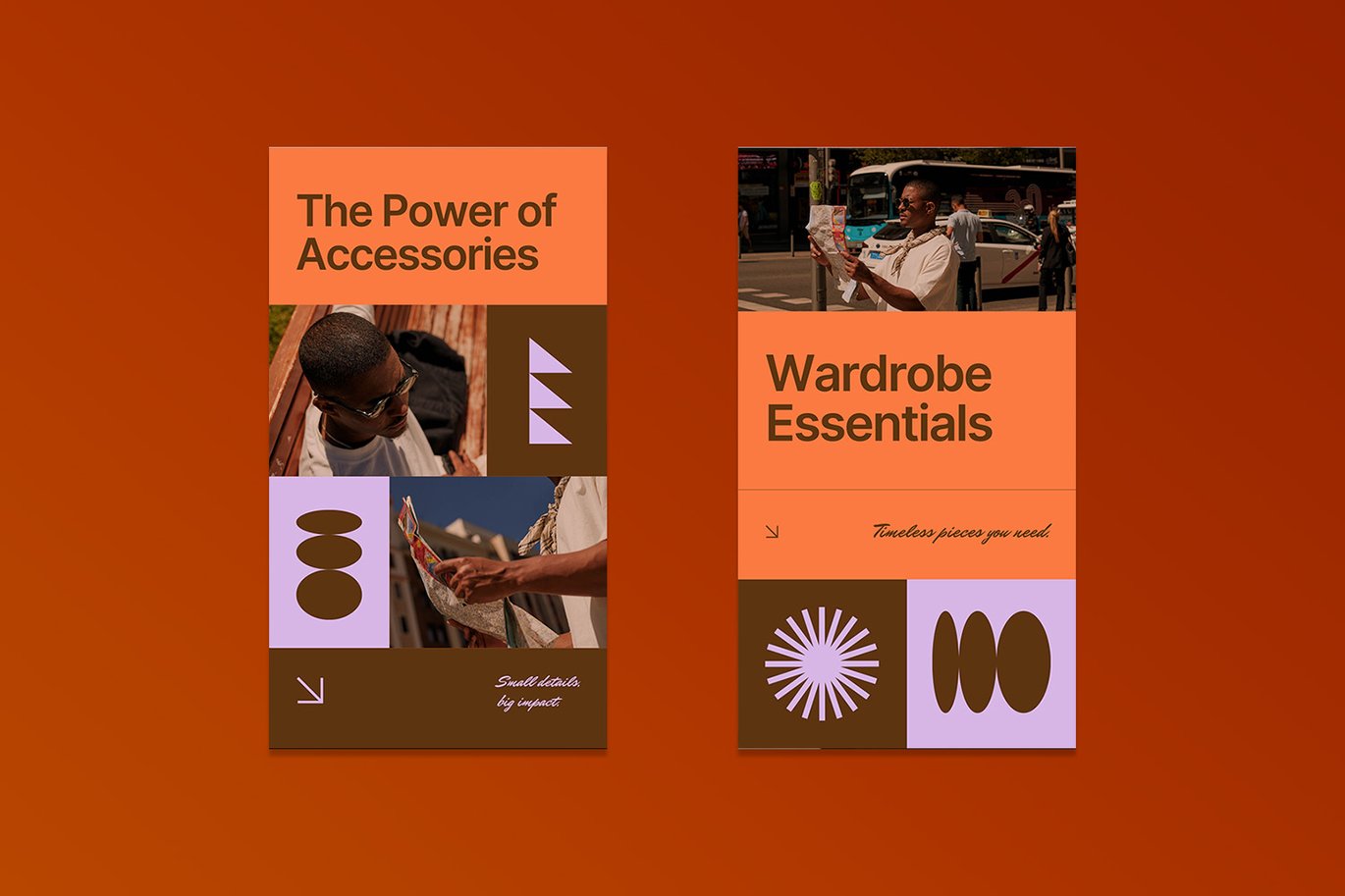 棕紫色时尚品牌推广电商海报排版设计PSD/AI模板素材 Brown Purple Fashion Instagram Story 003 幻灯图表 第5张-素材湾丨精选海外优质设计素材资源 棕紫色时尚品牌推广电商海报排版设计PSD/AI模板素材 Brown Purple Fashion Instagram Story 003 幻灯图表 sucaiwan.com