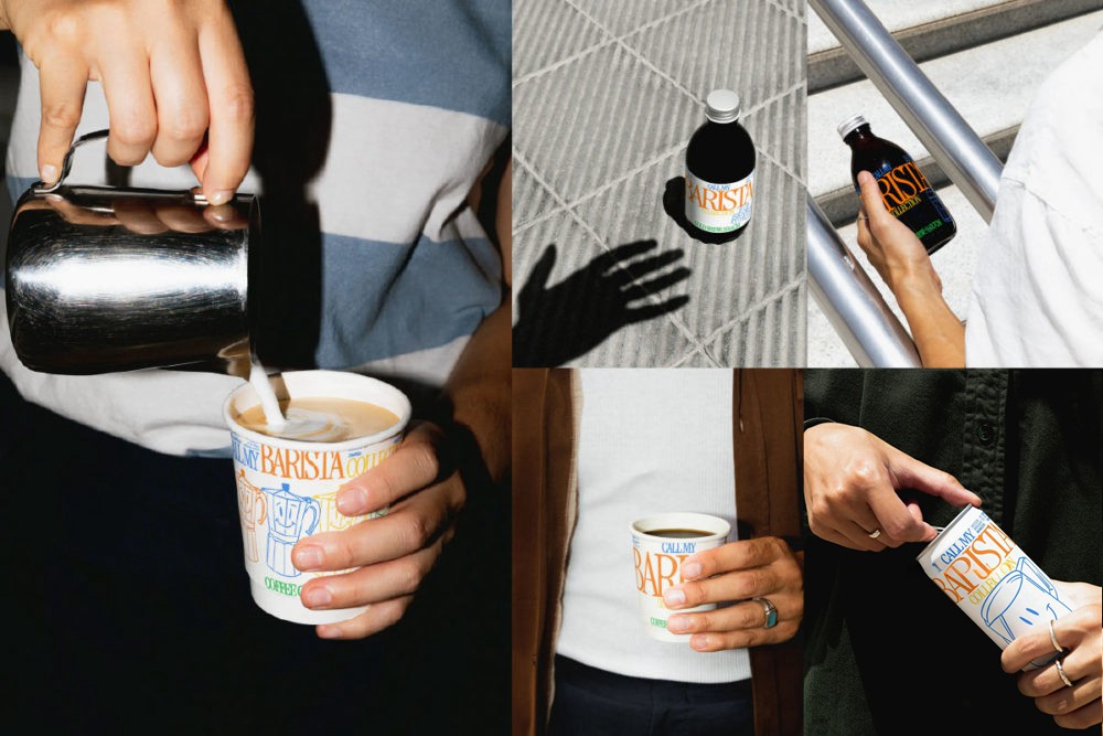5款国外小众咖啡品牌Vi设计外卖纸杯包装瓶易拉罐展示效果图PSD样机模板Bendito Mockup – Call My Barista Coffee Mockup Vol 4 样机素材 sucaiwan.com