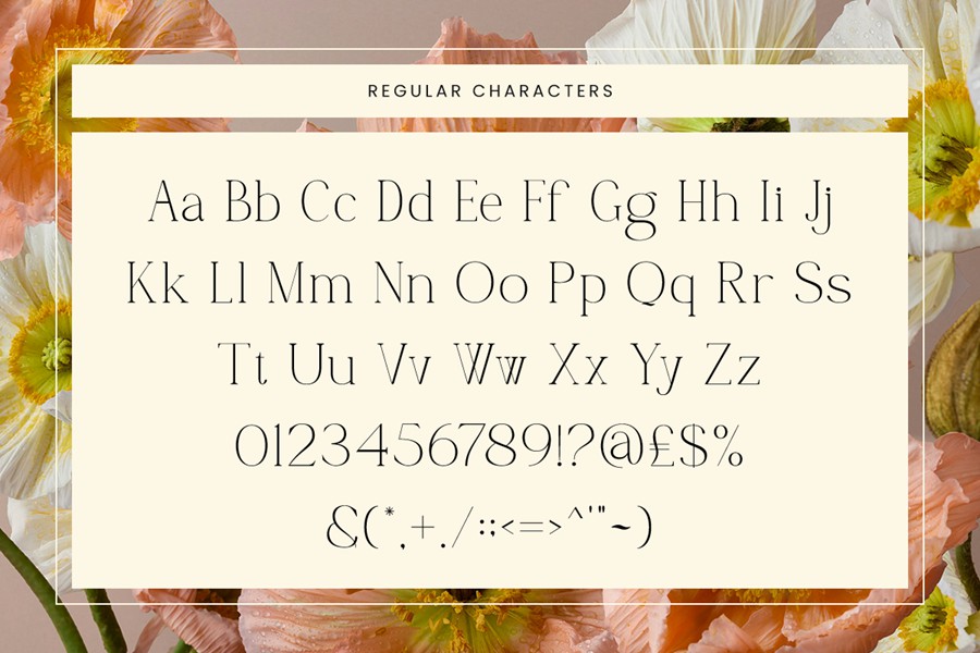 时尚优雅杂志包装邀请函设计衬线英文字体安装包 Gardening – An Elegant Serif Font with a Natural 设计素材 第9张-素材湾丨精选海外优质设计素材资源 时尚优雅杂志包装邀请函设计衬线英文字体安装包 Gardening – An Elegant Serif Font with a Natural 设计素材 sucaiwan.com