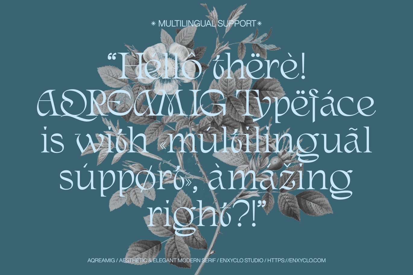 现代复古杂志海报网站徽标设计衬线英文字体安装包 Aqreamig – Modern Elegant Luxury Ligature Serif 设计素材 第9张-素材湾丨精选海外优质设计素材资源 现代复古杂志海报网站徽标设计衬线英文字体安装包 Aqreamig – Modern Elegant Luxury Ligature Serif 设计素材 sucaiwan.com