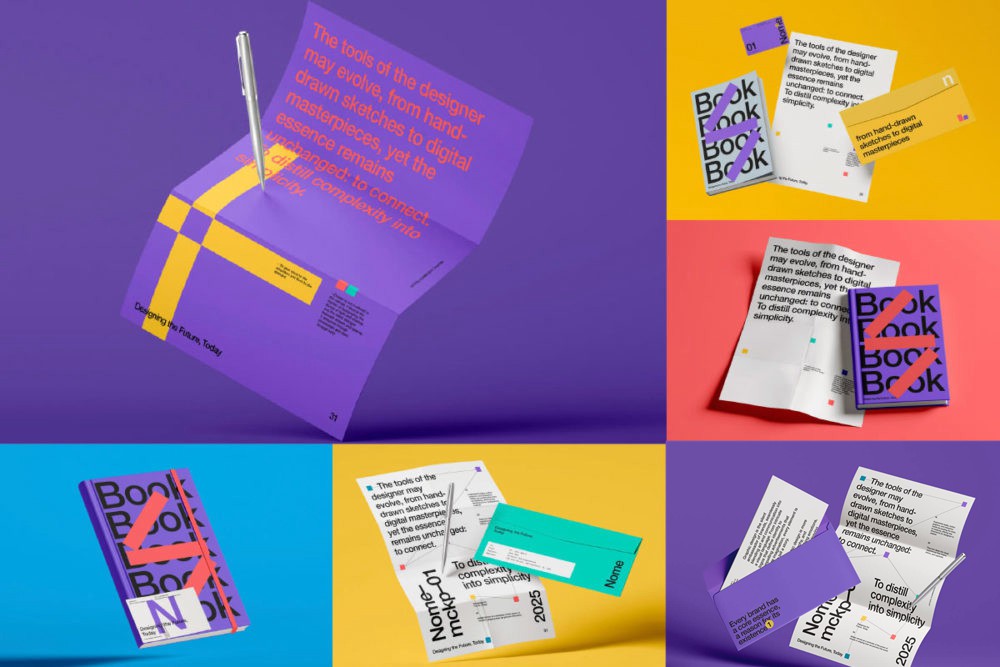 16款高级信纸信封笔记本名片书籍品牌vi设计展示效果图ps样机模板Nome, Print Mockups by ls.graphics 样机素材 第1张-素材湾丨精选海外优质设计素材资源 16款高级信纸信封笔记本名片书籍品牌vi设计展示效果图ps样机模板Nome, Print Mockups by ls.graphics 样机素材 sucaiwan.com