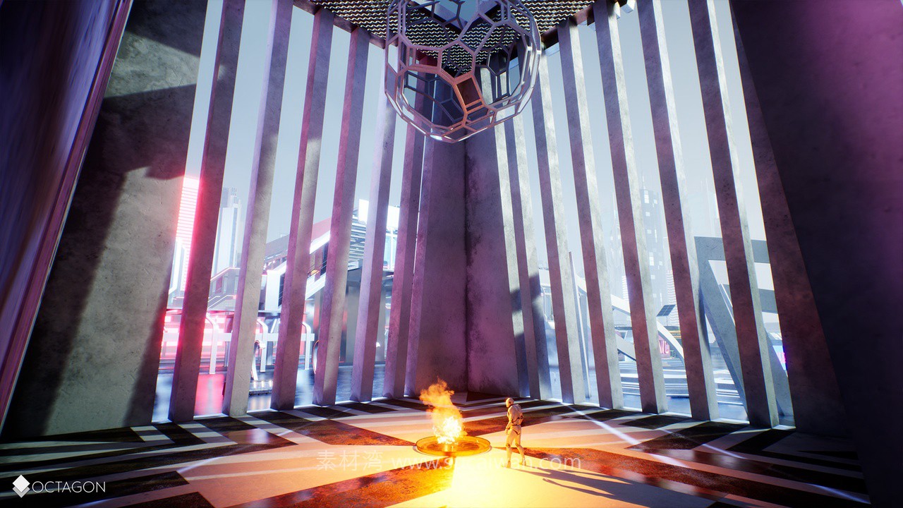 未来科幻复古赛博朋克潮流城市建筑商场列车车站3D模型UE格式素材Retro Sci-Fi Futuristic City Pack 样机素材 第17张-素材湾丨精选海外优质设计素材资源 未来科幻复古赛博朋克潮流城市建筑商场列车车站3D模型UE格式素材Retro Sci-Fi Futuristic City Pack 样机素材 sucaiwan.com