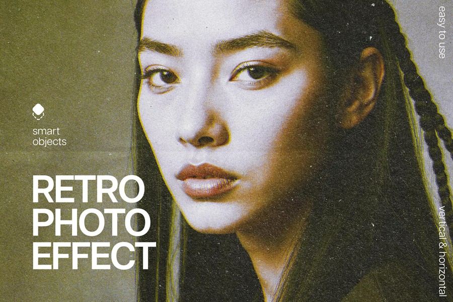 潮流粗糙墨水褪色纸质颗粒纹理海报设计PSD特效样机素材 Retro Paper Photo Effect , 第1张-素材湾丨精选海外优质设计素材资源 潮流粗糙墨水褪色纸质颗粒纹理海报设计PSD特效样机素材 Retro Paper Photo Effect , sucaiwan.com