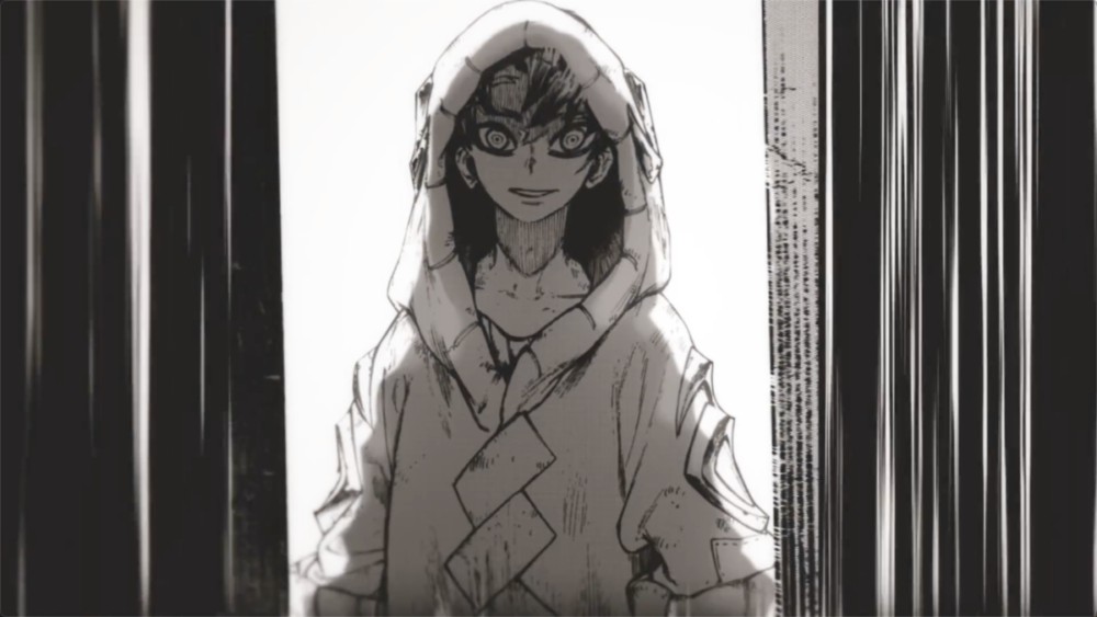 日系古风黑白漫画动漫剪辑AE工程文件模板叠加层视频音效素材包Kl1ne2 – Manga – Gachiakuta 影视音频 sucaiwan.com