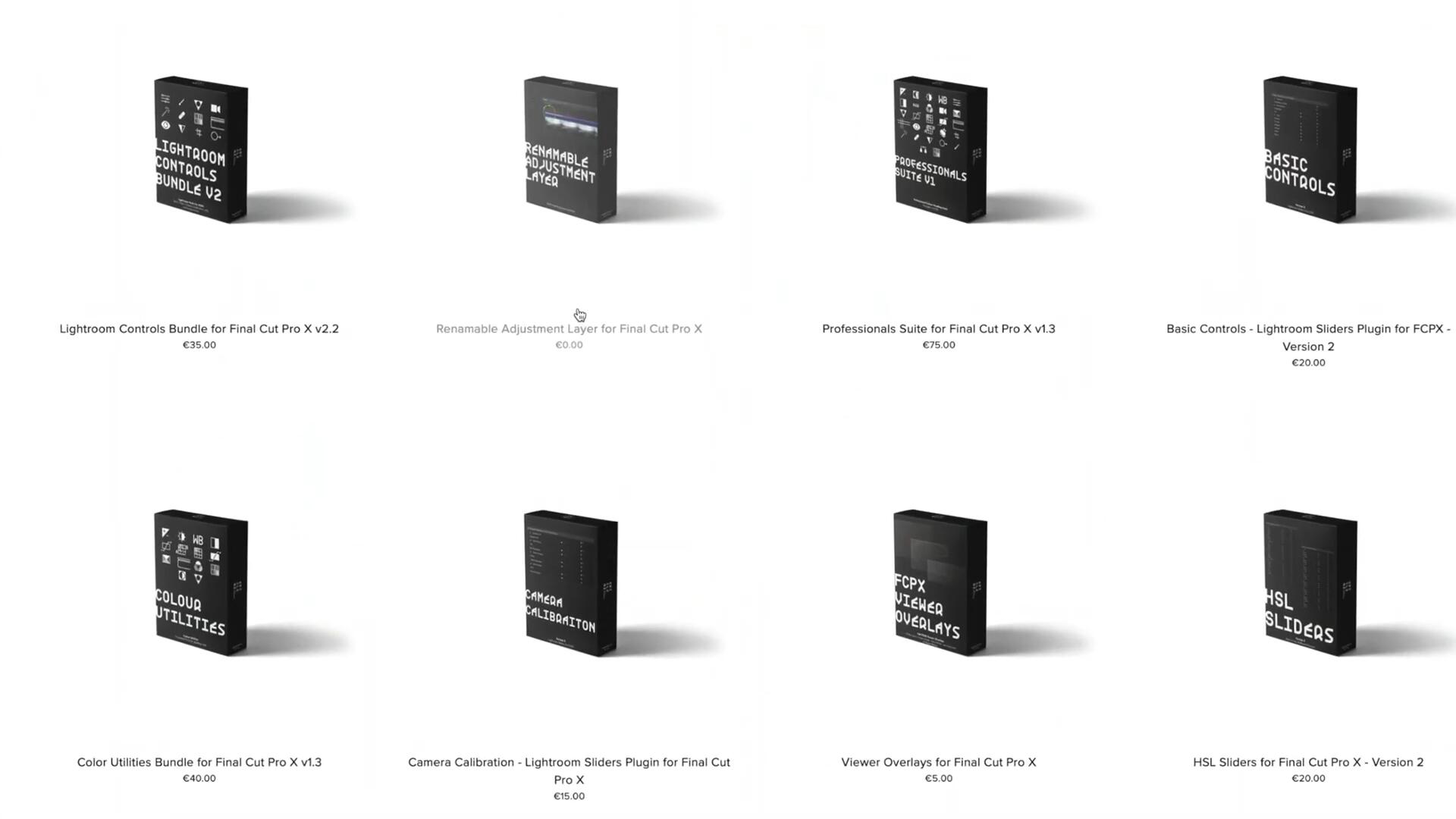 FCPX插件:24个创意级视频调色剪辑编辑效果插件套装 Ericlenz – Essentials Collection , 第2张-素材湾丨精选海外优质设计素材资源 FCPX插件:24个创意级视频调色剪辑编辑效果插件套装 Ericlenz – Essentials Collection , sucaiwan.com