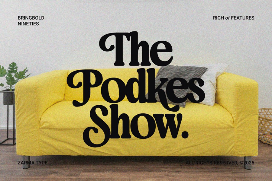 英文字体:90年代复古怀旧现代品牌海报包装徽标设计经典衬线字体 Bringbold Nineties – Serif Font 设计素材 第2张-素材湾丨精选海外优质设计素材资源 英文字体:90年代复古怀旧现代品牌海报包装徽标设计经典衬线字体 Bringbold Nineties – Serif Font 设计素材 sucaiwan.com