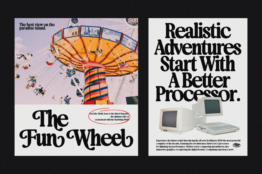 英文字体:90年代复古怀旧现代品牌海报包装徽标设计经典衬线字体 Bringbold Nineties – Serif Font 设计素材 第3张-素材湾丨精选海外优质设计素材资源 英文字体:90年代复古怀旧现代品牌海报包装徽标设计经典衬线字体 Bringbold Nineties – Serif Font 设计素材 sucaiwan.com