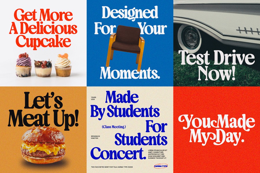 英文字体:90年代复古怀旧现代品牌海报包装徽标设计经典衬线字体 Bringbold Nineties – Serif Font 设计素材 第7张-素材湾丨精选海外优质设计素材资源 英文字体:90年代复古怀旧现代品牌海报包装徽标设计经典衬线字体 Bringbold Nineties – Serif Font 设计素材 sucaiwan.com