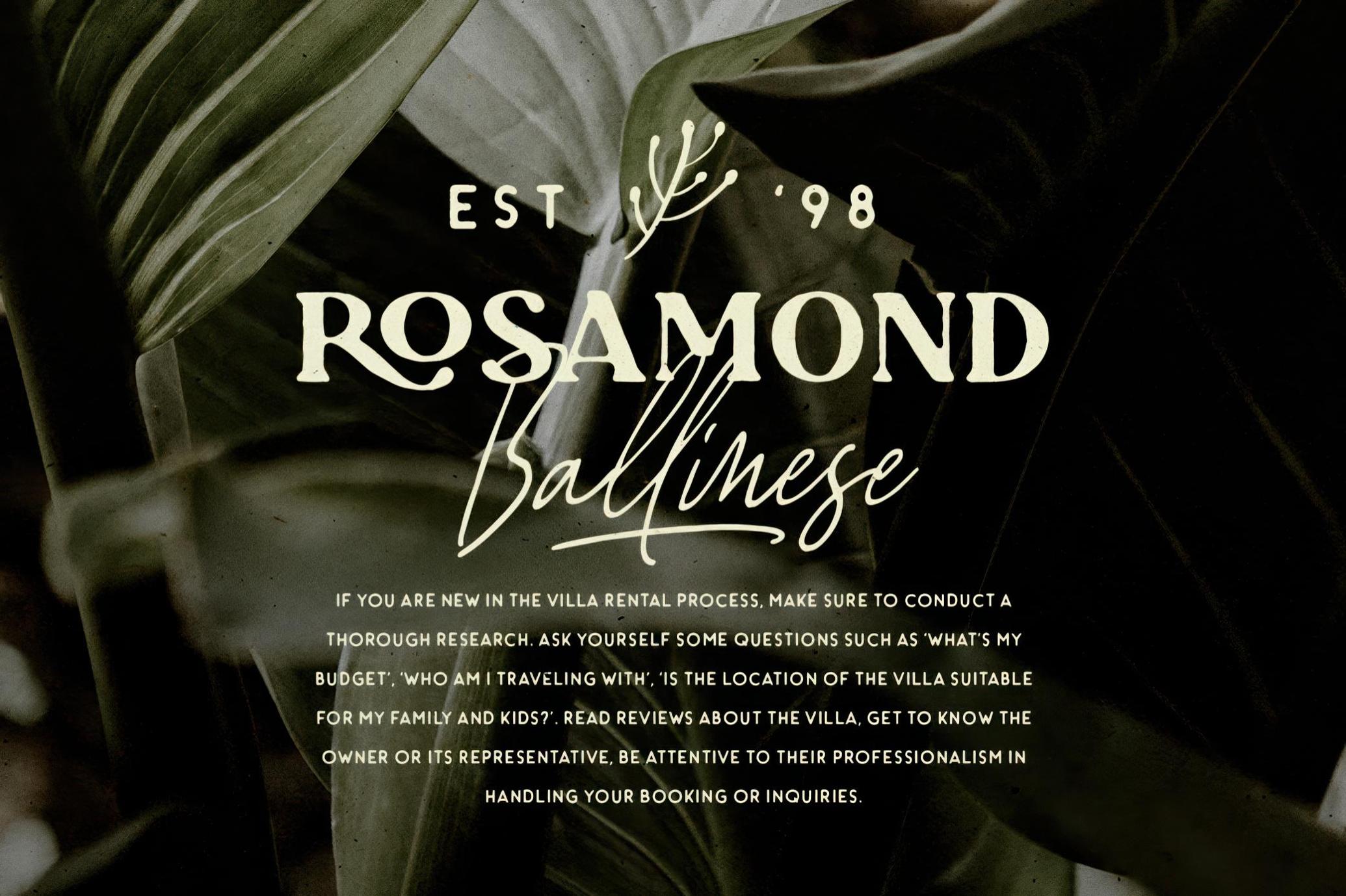 优雅品牌包装徽标设计衬线英文字体安装包 Tropica Gardens — Font Trio 设计素材 第4张-素材湾丨精选海外优质设计素材资源 优雅品牌包装徽标设计衬线英文字体安装包 Tropica Gardens — Font Trio 设计素材 sucaiwan.com