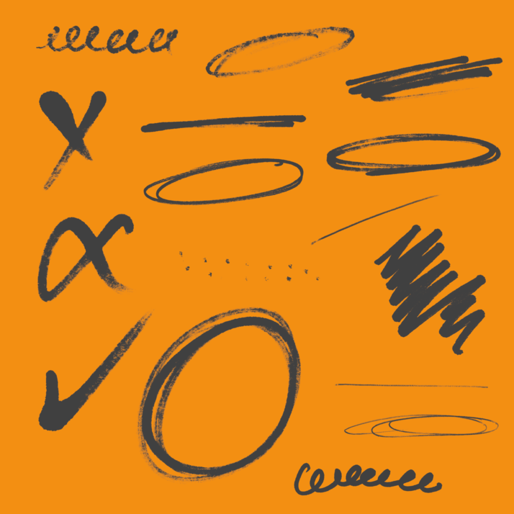 70款街头涂鸦手绘乱涂乱画线条png免抠图设计素材Scribble Asset Pack Includes 70 Assets 图片素材 sucaiwan.com