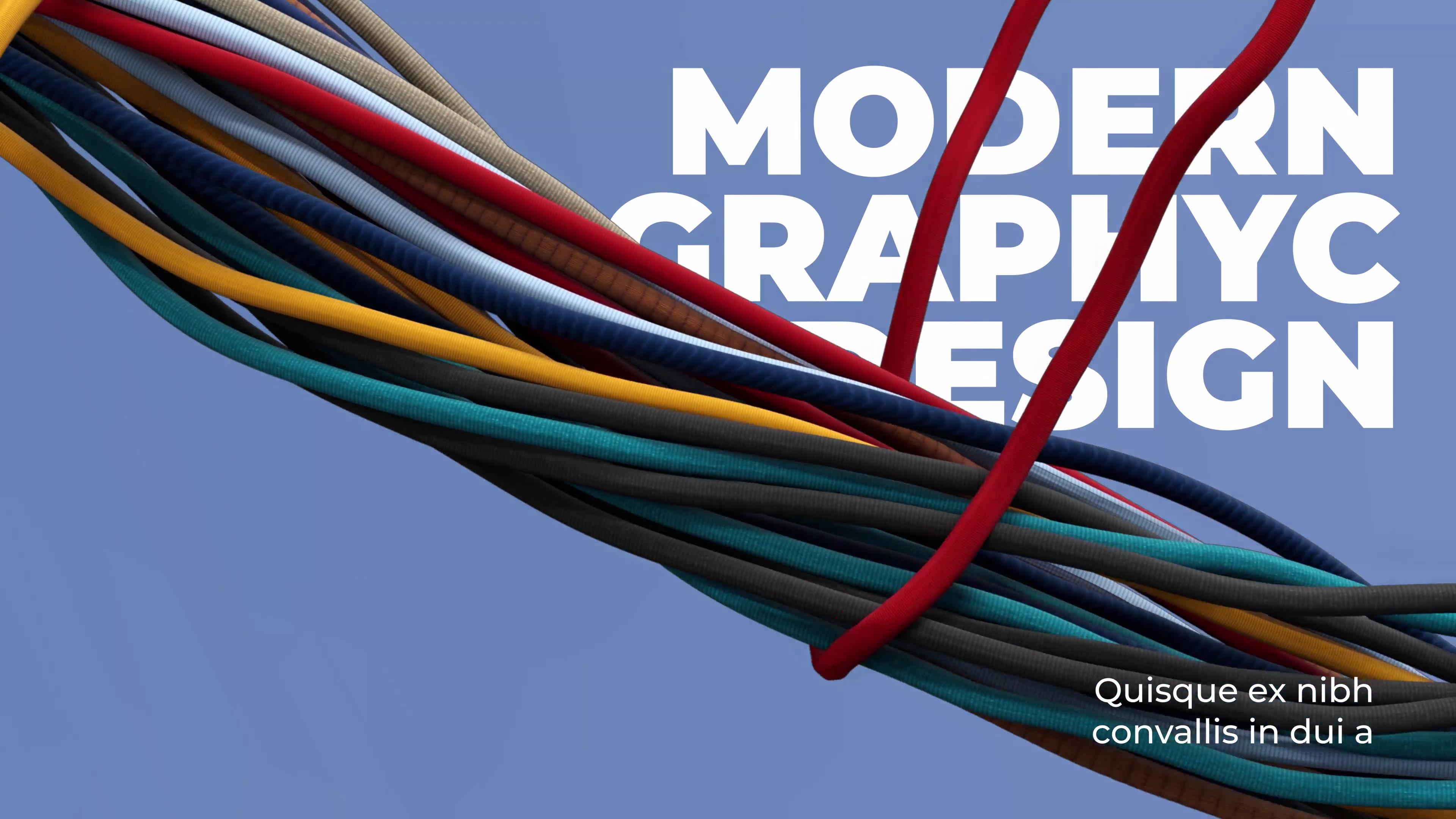 达芬奇模板：创意动态绳索模拟3D文字标题排版动画 Ropes Titles , sucaiwan.com