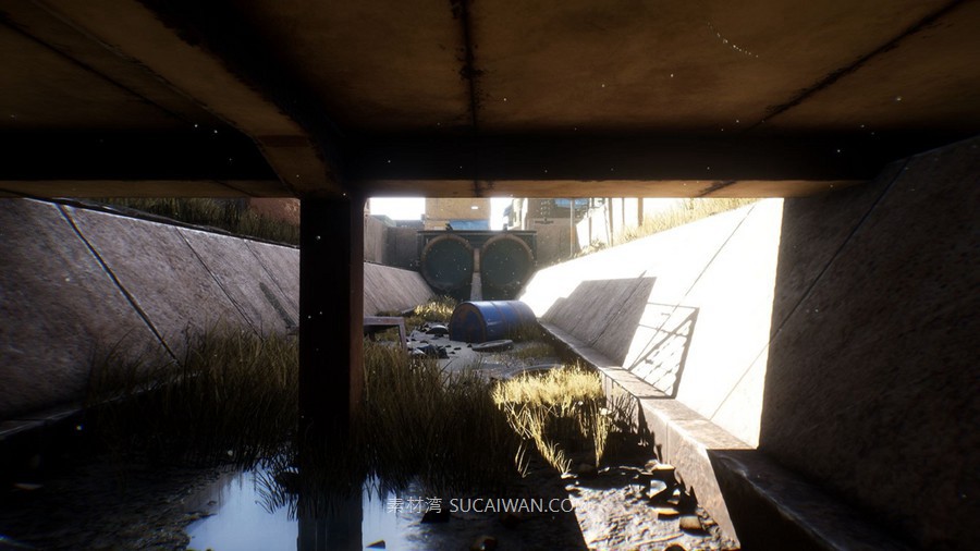 UE5赛博朋克日本城市贫民窟中东建筑3D模型设计素材City Environment Megapack vol 02 样机素材 sucaiwan.com