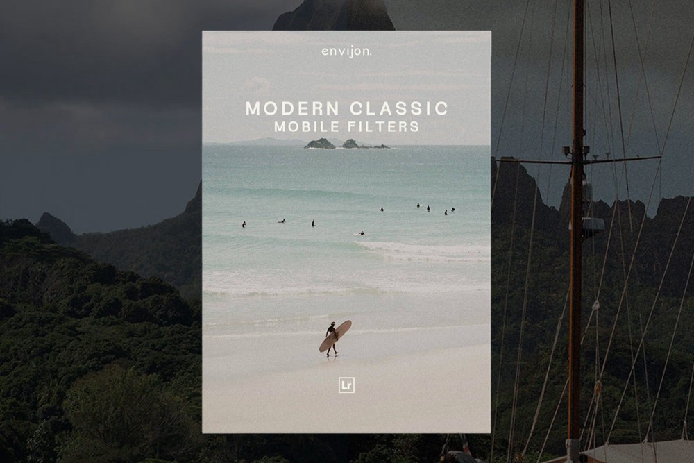 永恒复古柔和胶片颗粒锐化旅拍Vlog视频调色滤镜LUT预设envijon – Modern Classic Mobile Photo Filters 插件预设 第1张-素材湾丨精选海外优质设计素材资源 永恒复古柔和胶片颗粒锐化旅拍Vlog视频调色滤镜LUT预设envijon – Modern Classic Mobile Photo Filters 插件预设 sucaiwan.com