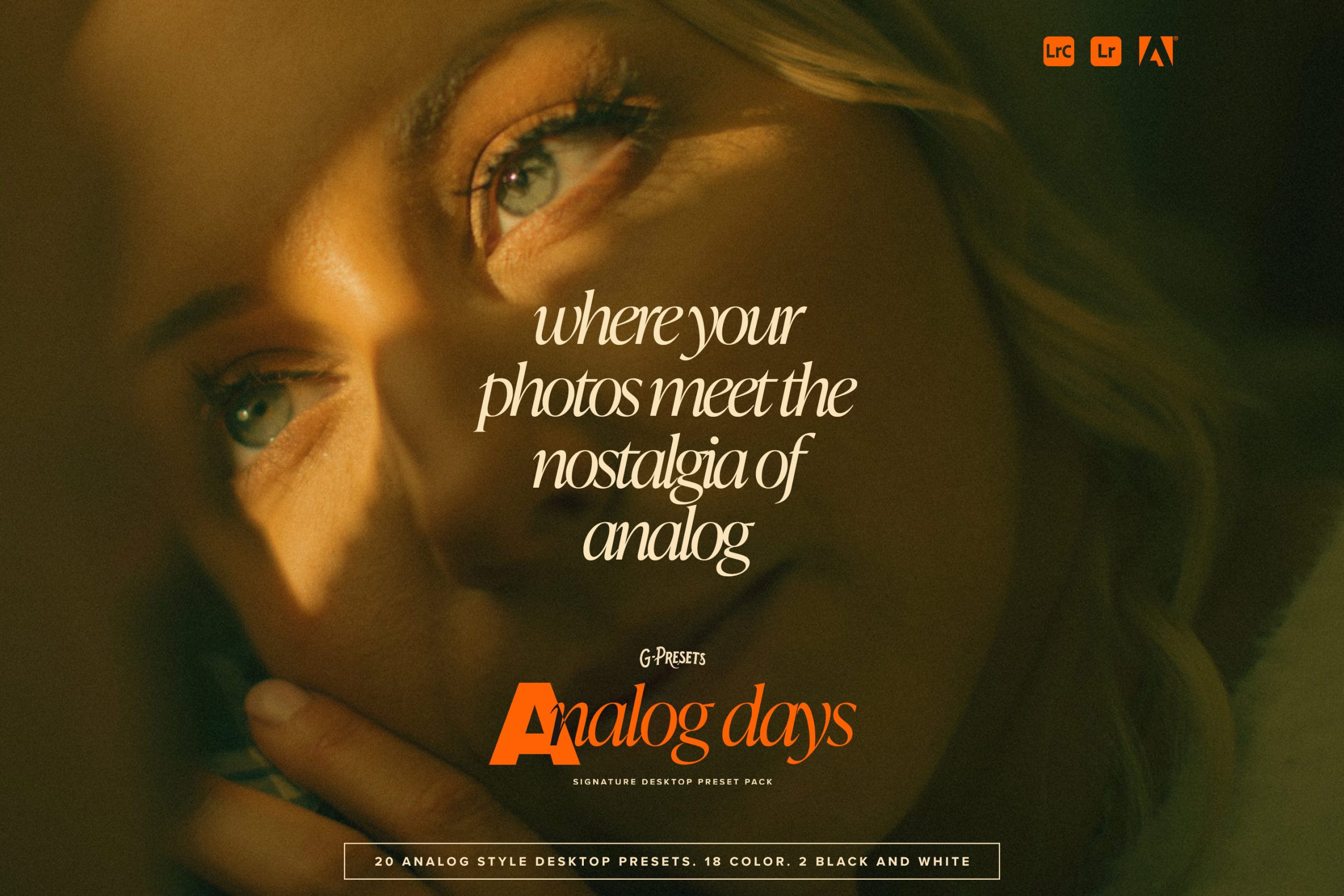 20个复古怀旧经典美学胶片鲜艳浓郁人文扫街风光摄影后期电脑端手机端LR预设 G-Presets - Analog Days , 第1张-素材湾丨精选海外优质设计素材资源 20个复古怀旧经典美学胶片鲜艳浓郁人文扫街风光摄影后期电脑端手机端LR预设 G-Presets - Analog Days , sucaiwan.com