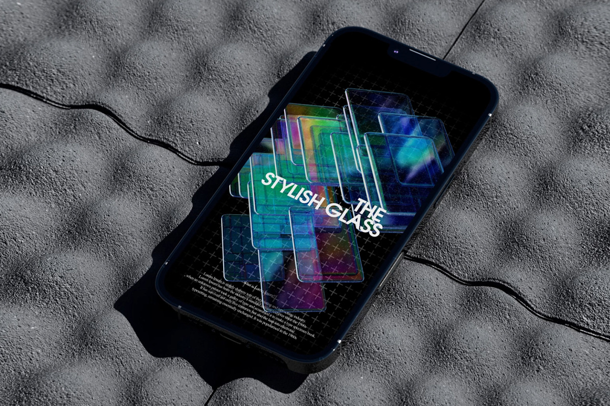 12款科幻全息镭射透明玻璃水晶3d潮流几何mov动态图形/png免抠图套装Super Duper 3d models & animation 图片素材 sucaiwan.com