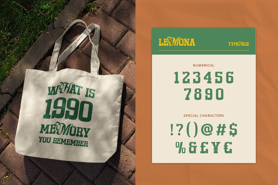 现代时尚品牌海报服装设计衬线英文字体安装包 Lemona 设计素材 第12张-素材湾丨精选海外优质设计素材资源 现代时尚品牌海报服装设计衬线英文字体安装包 Lemona 设计素材 sucaiwan.com