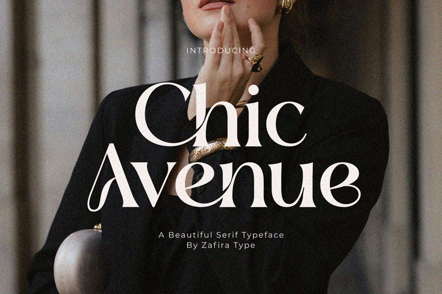 现代优雅品牌邀请函徽标设计衬线英文字体安装包 Chic Avenue Beautiful Serif Font 设计素材 第1张-素材湾丨精选海外优质设计素材资源 现代优雅品牌邀请函徽标设计衬线英文字体安装包 Chic Avenue Beautiful Serif Font 设计素材 sucaiwan.com