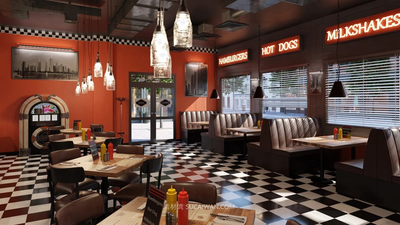 3ds Max 10款餐厅饭店酒店咖啡馆室内场景3D模型Evermotion – Archinterior Vol.52 样机素材 第6张-素材湾丨精选海外优质设计素材资源 3ds Max 10款餐厅饭店酒店咖啡馆室内场景3D模型Evermotion – Archinterior Vol.52 样机素材 sucaiwan.com