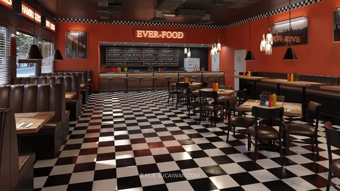 3ds Max 10款餐厅饭店酒店咖啡馆室内场景3D模型Evermotion – Archinterior Vol.52 样机素材 第7张-素材湾丨精选海外优质设计素材资源 3ds Max 10款餐厅饭店酒店咖啡馆室内场景3D模型Evermotion – Archinterior Vol.52 样机素材 sucaiwan.com