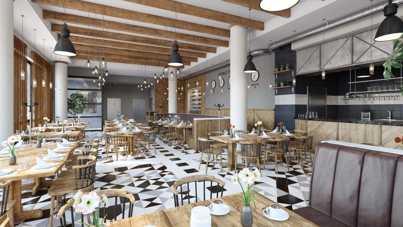 3ds Max 10款餐厅饭店酒店咖啡馆室内场景3D模型Evermotion – Archinterior Vol.52 样机素材 第9张-素材湾丨精选海外优质设计素材资源 3ds Max 10款餐厅饭店酒店咖啡馆室内场景3D模型Evermotion – Archinterior Vol.52 样机素材 sucaiwan.com