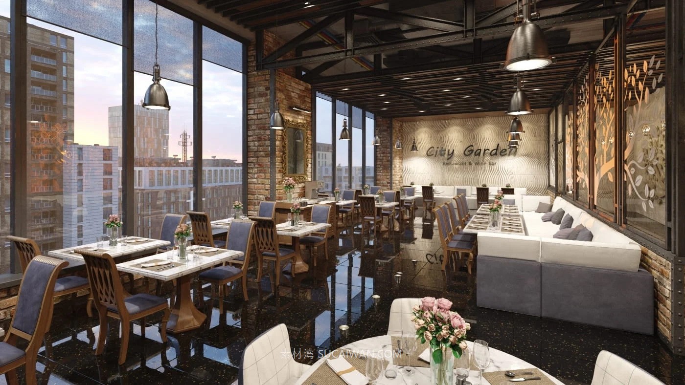 3ds Max 10款餐厅饭店酒店咖啡馆室内场景3D模型Evermotion – Archinterior Vol.52 样机素材 第20张-素材湾丨精选海外优质设计素材资源 3ds Max 10款餐厅饭店酒店咖啡馆室内场景3D模型Evermotion – Archinterior Vol.52 样机素材 sucaiwan.com