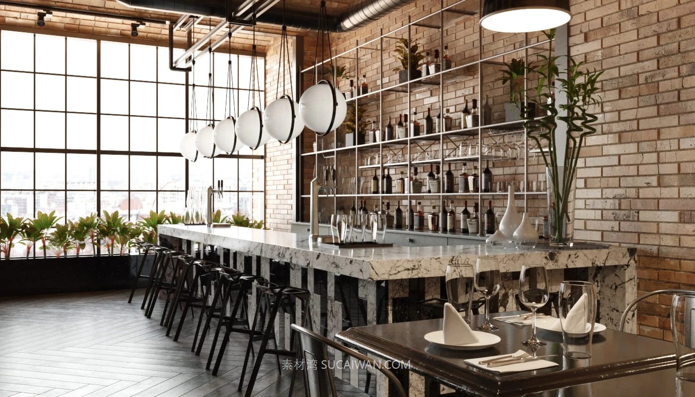 3ds Max 10款餐厅饭店酒店咖啡馆室内场景3D模型Evermotion – Archinterior Vol.52 样机素材 第21张-素材湾丨精选海外优质设计素材资源 3ds Max 10款餐厅饭店酒店咖啡馆室内场景3D模型Evermotion – Archinterior Vol.52 样机素材 sucaiwan.com