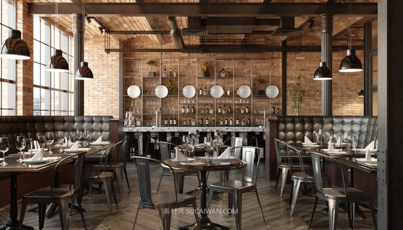 3ds Max 10款餐厅饭店酒店咖啡馆室内场景3D模型Evermotion – Archinterior Vol.52 样机素材 第22张-素材湾丨精选海外优质设计素材资源 3ds Max 10款餐厅饭店酒店咖啡馆室内场景3D模型Evermotion – Archinterior Vol.52 样机素材 sucaiwan.com